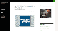 Desktop Screenshot of malaysia-online.net