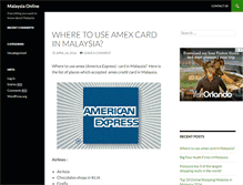 Tablet Screenshot of malaysia-online.net